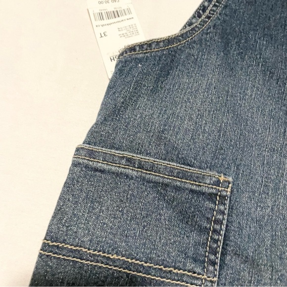 OshKosh B'Gosh Kids Denim Overalls Baby Size 3T - Picture 11 of 16